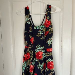 Lulus Floral Short Dress
